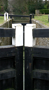 Mitre Style Canal Lock Gates